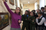 УЧАЩИЕСЯ ПОЗНАКОМИЛИСЬ С ВЫСТАВКОЙ ОБ ОСЕНИ УЧАЩИЕСЯ ПОЗНАКОМИЛИСЬ С ВЫСТАВКОЙ ОБ ОСЕНИ